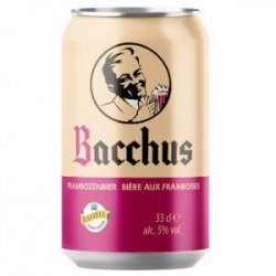 Bacchus  Framboos blik - Bierwinkel de Verwachting