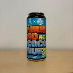 Stewart Brewing x Brew Toon Mango and Coconut Sour Lassi (440ml Can) - Leith Bottle Shop