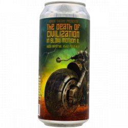 Adroit Theory – Death of Civillization In Slow Motion Pt. 2 (Ghost MORSOV) - Rebel Beer Cans