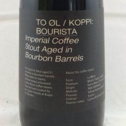 Barrel Aged Bourista - Gedeelde Vreugde