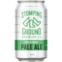 Stomping Ground Footloose Alcohol Free Pale Ale 355ml - BoozeBud