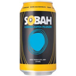 Sobah Non-Alcoholic Beverages Lemon Aspen Pilsner 330ml - BoozeBud