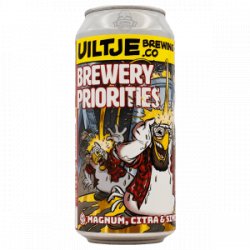 Uiltje – Brewery Priorities - Rebel Beer Cans