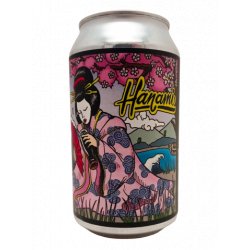 93 Beer Hanami Japanese Lager Lata 355 ml - La Belga