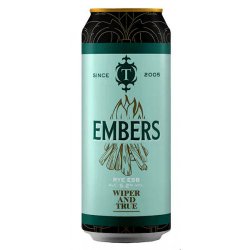 ThornbridgeWiper and True Embers Can - Beers of Europe