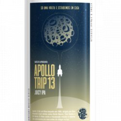 Satélite Apollo Trip 13  Juicy IPA - Central da Cerveja