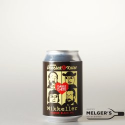 Poesiat & Kater x Mikkeller  Dåble Dæte Double Black IPA Blik 33cl - Melgers