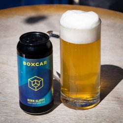 Boxcar Born Slippy  4.4% Lager  440ml - BOXCAR