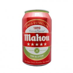 Mahou Cinco Estrellas Sin Gluten Mahou Cinco Estrellas Sin Gluten