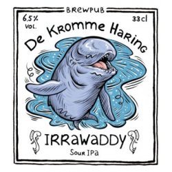 De Kromme Haring - Irrawady - 20L Inox keg - Hopping Borders