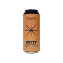NOZIB Special Brews WITTY Hoppy Witbier Kohia Nelson + Lemon Peel + Orange Peel + Coriander