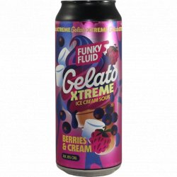 Funky Fluid Gelato XTREME: Berries & Cream