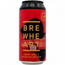 BrewHeart – Jerry Was A Hazecar Driver (Red Edition) - Rebel Beer Cans