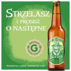 Gościszewo Szeryf India Pale Ale 0,5l but bz - Skrzynka Piwa