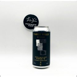 Three Hills Brewing Breakfast Stout  Oatmeal Coffee Stout  6% - Premier Hop