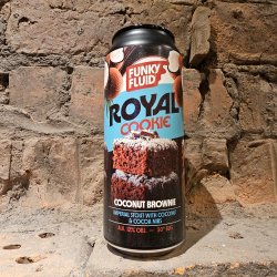 Funky Fluid: Royal Cookie: Coconut Brownie - The Dead Crafty Beer Company