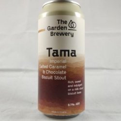 The Garden Brewery Tama  Imperial Salted Caramel & Chocolate Biscuit Stout - Gedeelde Vreugde