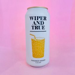 Wiper And True Coconut Stout