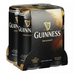 Guinness Draught 4x440ml - Bot Drinks