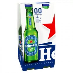 Heineken 0.0 4x330ml - Bot Drinks