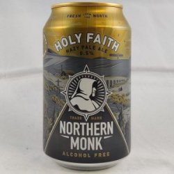 Northern Monk HOLY FAITH  HAZY PALE ALE  0,5%  Alcoholvrij - Gedeelde Vreugde