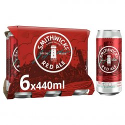 Smithwicks Superior Irish Ale 6x440ml - Bot Drinks