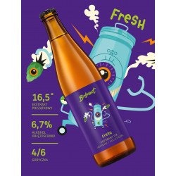 Birbant Hopsbant Fresh IPA 0,5l but bz - Skrzynka Piwa