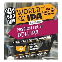 AleBrowarThe Garden Brewery World of IPA  - Skrzynka Piwa