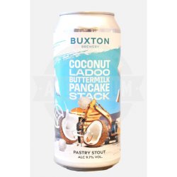 Buxton Brewery Coconut Ladoo Buttermilk Pancake Stack Buxton Brewery Coconut Ladoo Buttermilk Pancake Stack