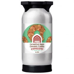 Vault City Brewing Caramelised Apple Cinnamon Crumble Doughnut