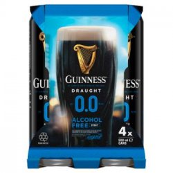 Guinness Draught 0.0 4x500ml - Bot Drinks