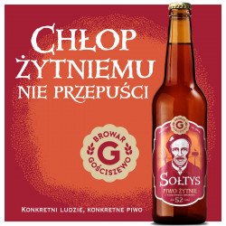 Gościszewo Sołtys 0,5l but bz - Skrzynka Piwa