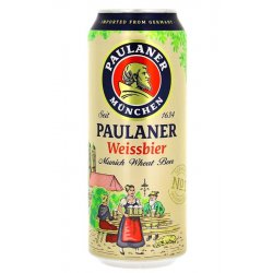 Paulaner Hefe-Weissbier Naturtrüb - Drinks of the World