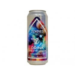 Zichovec -  Drink And Stay Sober Non Alcoholic IPA 0,5l can 0.5% alc. - Beer Butik