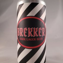 Sour Cellars BREKKER DARK LAGER  16oz Can - Sour Cellars