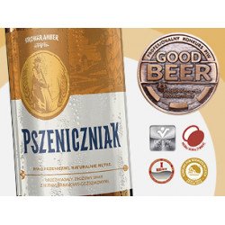 Amber Pszeniczniak 0,5l but bz - Skrzynka Piwa