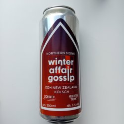 Zichovec Winter Affair Gossip Northern Monk DDH New Zealand Kölsch - 500ml - 6,0% - GUN Speciaalbieren