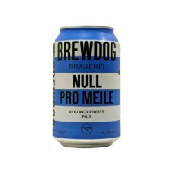 BrewDog - Null Pro Meile AF 330ml Can 0,0% alc. - Beer Butik