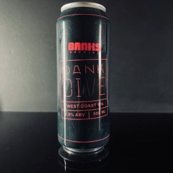 Banks Brewing, Dank Dive: West Coast IPA, 500ml - My Beer Dealer