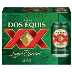 Dos Equis XX Lager Especial 12 pack 12 oz. Can - Outback Liquors