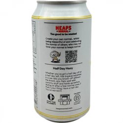 Heaps Normal Half Day Hazy