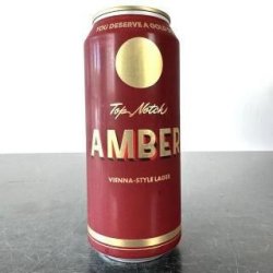 Gold Dot Beer Top Notch Amber Lager