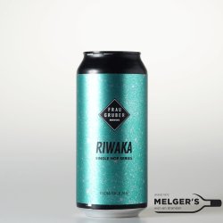 Frau Gruber  Single Hop Riwaka New England IPA 44cl Blik - Melgers