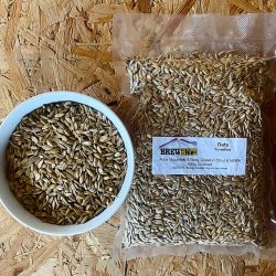 Naked Oats - Torrified Naked Flaked Oats - 500g - Warminster Maltings - Brewbitz Homebrew Shop