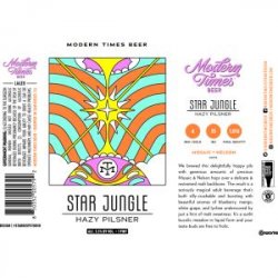 Modern Times Star Jungle Hazy Pilsner 16oz can - Bine & Vine