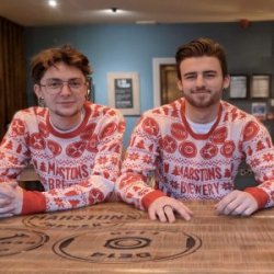 Marston’s Christmas Jumper  Red - Marston’s Brewery