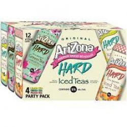 Arizona Hard Tea Variety Pack 24 pack12 oz cans - Beverages2u