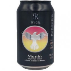 RYGR Brygghús MUNIN BA Imperial Stout Creme Brulee Ed.