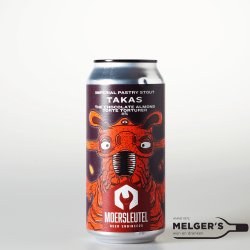 Moersleutel  Takas The Chocolate Almond Torte Torturer Imperial Pastry Stout 44cl Blik - Melgers