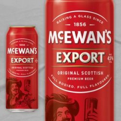 McEwans Export Cans 24 x 500ml - Marston’s Brewery